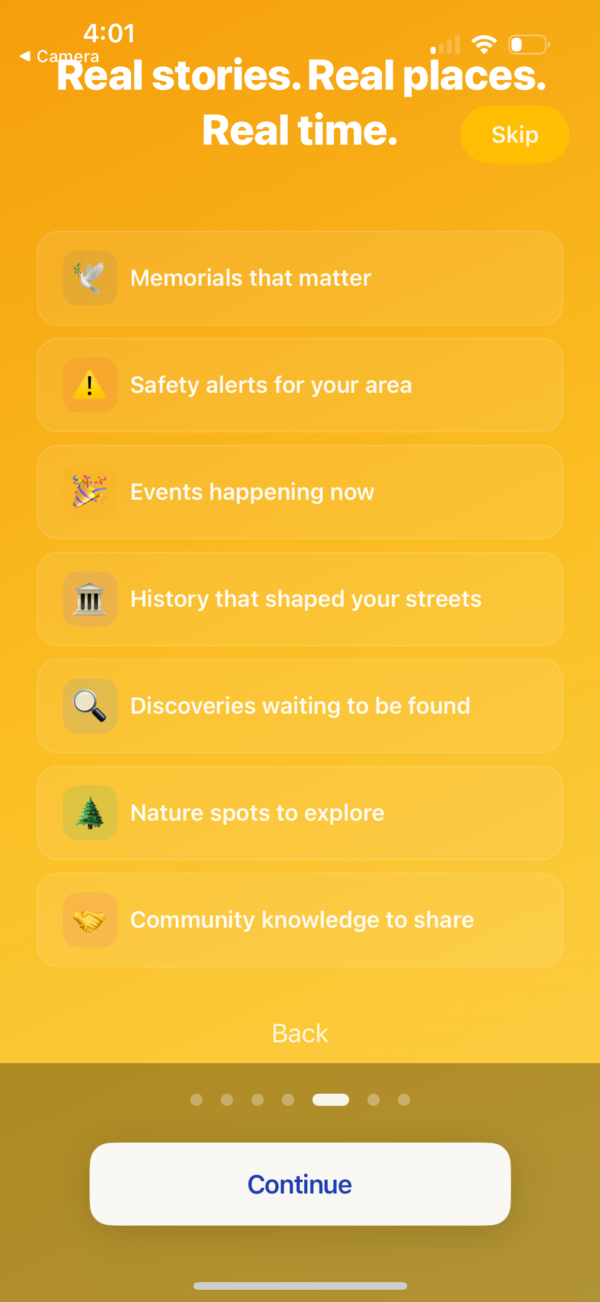 Real stories, real places